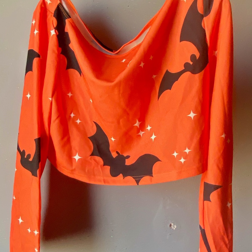 Halloween Crop Top